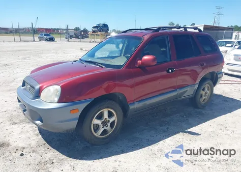 2004 Hyundai Santa Fe Gls from USA, damaged, VIN KM8SC13D64U853033